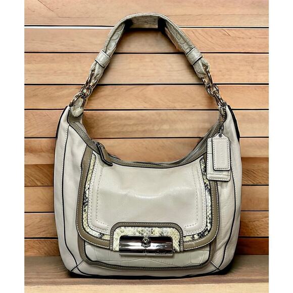 Coach 16803 Kristin Spectator Leather Hobo Bag - Picture 1 of 13